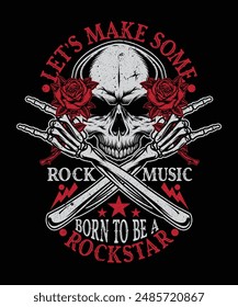 LET'S MAKE SOME ROCK MUSIC BORN TO BE A ROCKSTAR