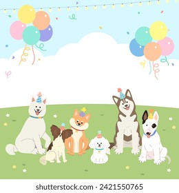 Let's meet at the Cute Puppy Festival