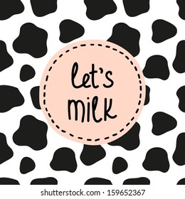 lets milk background