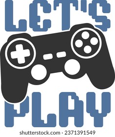 Let's Play - Gaming Illustration