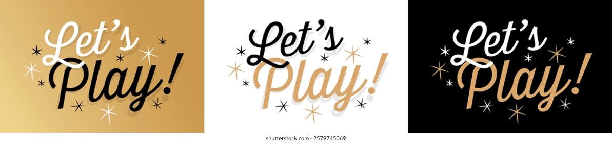 Let's play on white background