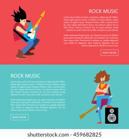 Lets rock. Rock musician.