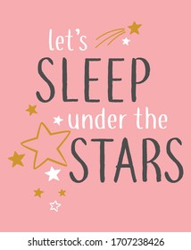 let's sleep under the stars