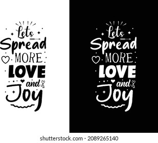Difundimos más amor y alegría tipografía de letras para el diseño de camisetas