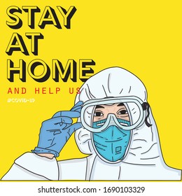 let's stay home, work from home, and do all activites at home to stop the spread of Covid-19
