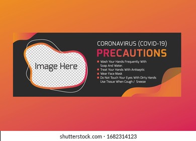 Let's Stop COVID-19 Coronavirus, COVID-19 Awareness Flyer, Coronavirus Awareness, nCov 2019 Awareness Flyer, Awareness Flyer, Useful, graphic, informative banner/poster/campaign/ad design

