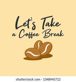 Let's take a coffee break