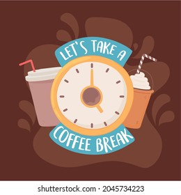 tomemos el estilo de banner de la pausa del café