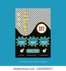 Let's Travel The World Flyer Template