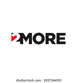 letter 2 more vector logo