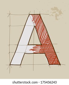 Letter A