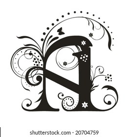 Letter A