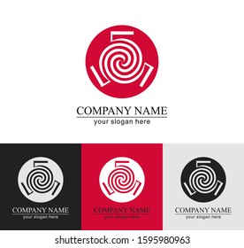 Letter 5, 555 logo icon design template elements. Elegant rich logo. Letter logo