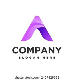 letter A, creative A logo icon and vector