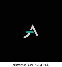 Letter "A" design for logo and icon.