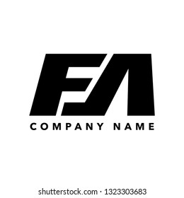 Letter A, EA, and AB logo design. Linear creative minimal monochrome monogram symbol. Universal elegant vector sign design. Premium business logotype. Graphic alphabet symbol for corporate business id