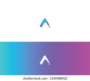 Letter A, IA, AI Logo Design vector Template