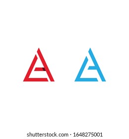 Letter A, LA vector logo, icon design