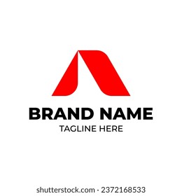 Letter A. A logo design. A logo.