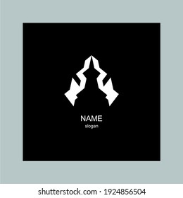Buchstabe "A" Logo-Design. Minimales kreatives Monogramm-Symbol.
Design eines eleganten, universellen Vektorzeichens. Premium Business-Logo. Bildalphabetensymbol für Unternehmensidentität