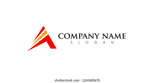 Letter "A" Logo Template