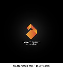 "letter A". Minimalist logo design.
Simple,digital and modern logo with smooth gradient effect.