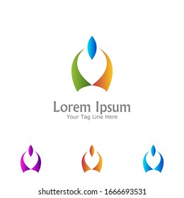 "letra A". Diseño minimalista, sencillo, digital y moderno de logotipos.