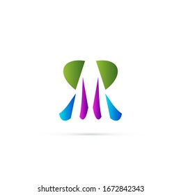 "letra A". Diseño minimalista, sencillo, digital y moderno de logotipos.