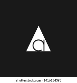 Letter AA Clean and Minimal Initial Based Logo Design
