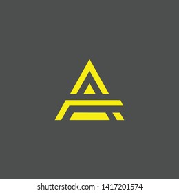 Letter AA Clean and Minimal Initial Based Logo Design