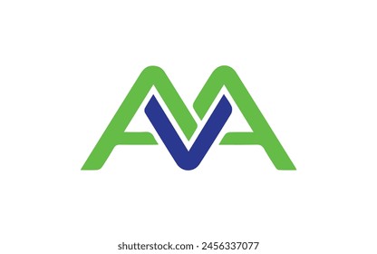 Letter AA Logo Design for Financial, Development, Investment, Real Estate And Management Company Vector Template Free Vector