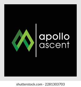 Letter AA logo design template elements.AA initial logo design, A logo, AA Letter Logo Design Template Vector EPS