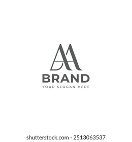 Design-Vorlage für Letter AA-Logo