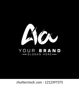 Letter AA Logo Design Vector Template