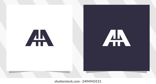 Buchstabe A Logo Design Vektorgrafik