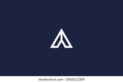letter aa logo icon design vector design template inspiration