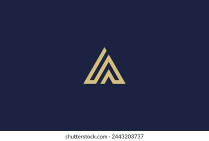 letter aa logo icon design vector design template inspiration
