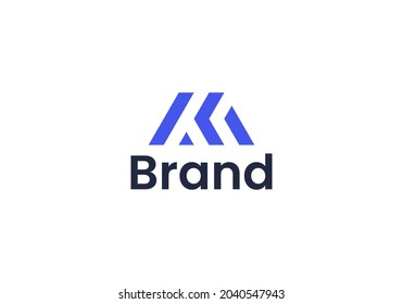 Letter AA Modern Logo Template Vector. AA monogram logo vector. AA symbol vector.
