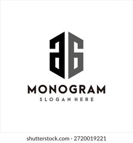 letra AA monograma logo elemento de diseño Vector Plantilla