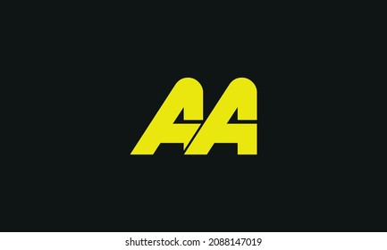 Original-monogramikrobiell-Design von Buchstabe A