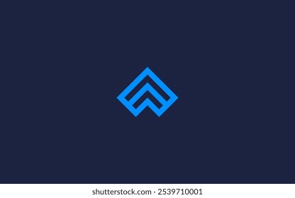 Letra AA Cuadrado Logotipo Icono Diseño Vector Diseño Plantilla Inspiración