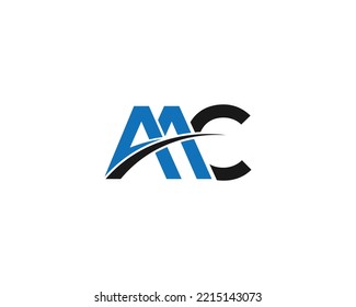 Letter AAC Creative Flat Logo Icon Design Template Elements Vector.