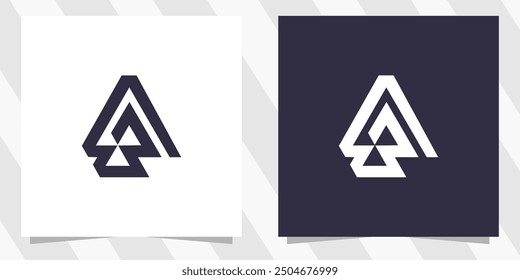 letter ab ba logo design vector