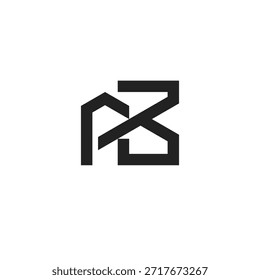 Buchstabe AB-Baulogo 
