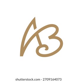Logo der eleganten AB-Linie 