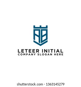 Letter AB Initial icon / logo design Monogram Inspiration. - vector