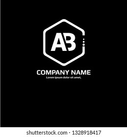 letter AB logo concept. Designed for your web site design, logo, app, UI