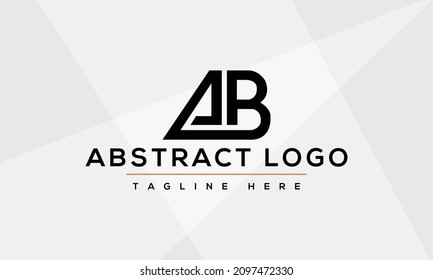Letter AB Logo, kreatives ab-Logo-Symbol, Vektorgrafik für Unternehmen