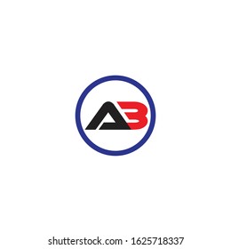 Letter ab logo design vector template design. Initial letter a logo vector.