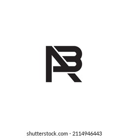 Letter AB logo or icon design